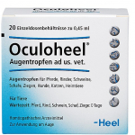 OCULOHEEL collirio uso veterinario (Den. Italiana Staphisagria Heel ) PIPETTE 20 X 0,45 ML