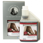 PULMO ALFA HORSE Ergänzungsfuttermittel f.Pferde 500 ml  ( PULMO ALFA HORSE Mangime complementare per cavalli 500 ml )