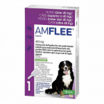 AMFLEE 402 mg Soluzione Spot-on per cani di taglia molto grande 40-60 kg, 3 pezzi