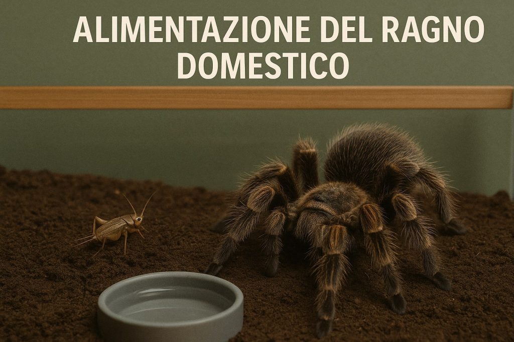 Alimentazione del ragno domestico